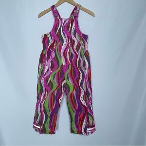 HANNA ANDERSSON OUTDOOR SNOWPANTS BIB KIDS 110 5 WINTER SNOW SKI